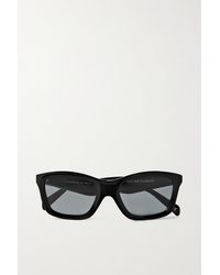 Totême The Classics D-frame Acetate Sunglasses - Black
