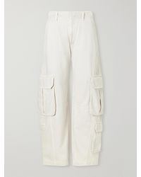 Agolde - Ambika Utility Cotton-Blend High-Waist Wide-Leg Jeans - Lyst