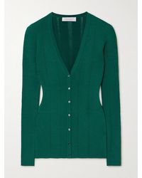 Gabriela Hearst - Lillian Pointelle-Knit Wool Cardigan - Lyst