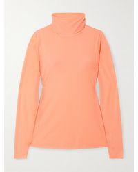 Dries Van Noten - Mesh Turtleneck Top - Lyst