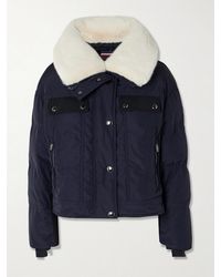 Fusalp - Lakki Plush-Trimmed Quilted Padded Canvas Jacket - Lyst