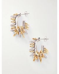 Rabanne - Punk Xl Two-Tone And Earrings - Lyst