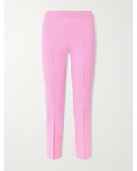 High Sport - Louis Cropped Wool-Blend Slim-Leg Pants - Lyst