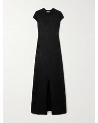 Jil Sander - Wool, Mohair And Silk-Blend Maxi Dress - Lyst