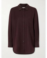 Victoria Beckham - Remi Wool Shirt - Lyst