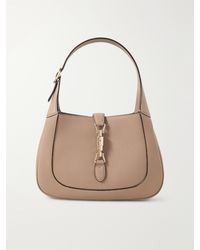 Gucci - Jackie 1961 Small Textured-Leather Shoulder Bag - Lyst