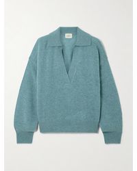 LeKasha - Jacksob Brushed Organic Cashmere Sweater - Lyst