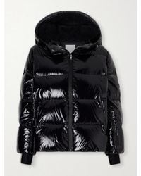 Yves Salomon - Shearling-Trimmed Glossed-Shell Down Ski Jacket - Lyst