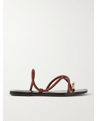 Emme Parsons - Laurie Sandalen Aus Leder Mit Verzierung - Lyst