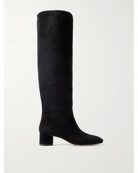 Aeyde - Willa Suede Over-The-Knee Boots - Lyst