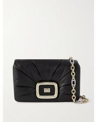 Roger Vivier - Vic' Choc Me Padded Leather Shoulder Bag - Lyst