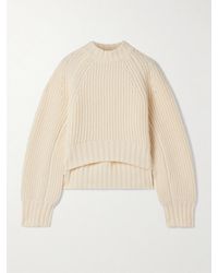 Co. - Ribbed Wool-Blend Sweater - Lyst