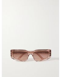Dior - Diorsignature S9U Rectangular-Frame Acetate And-Tone Sunglasses - Lyst