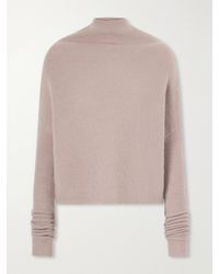 Rick Owens - Crater Cashmere-Blend Turtleneck Sweater - Lyst