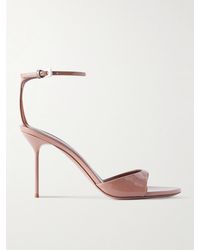 Paris Texas - Lidia Patent-Leather Sandals - Lyst