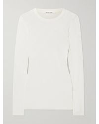 SLVRLAKE Denim - Cotton-Jersey T-Shirt - Lyst