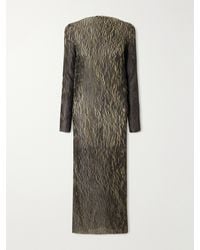 LIBEROWE - Leighton Plissé Midi Dress - Lyst