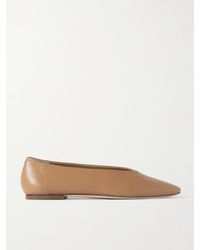 Aeyde - Kirsten Leather Ballet Flats - Lyst