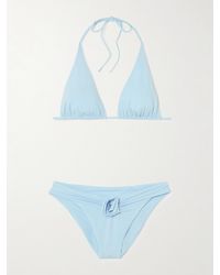 Maygel Coronel - Malanga Appliquéd Triangle Bikini - Lyst