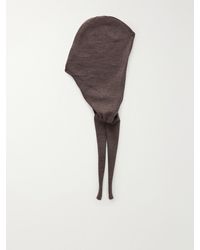 Lemaire - Knitted Wool Scarf - Lyst