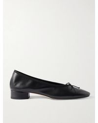 Aeyde - Onda Bow-Detailed Leather Pumps - Lyst