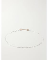 Loren Stewart - Shapeshifter 14Kt And Sterling Anklet - Lyst