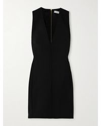 Max Mara - Belford Grain De Poudre Wool-Blend Mini Dress - Lyst