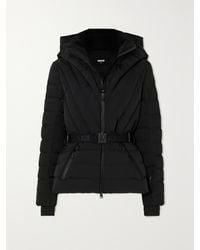 Mackage - Net Sustain Elita Hooded Belted Quilted Down Ski Jacket - Lyst