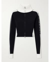 Balenciaga - Cocoon Knitted Zip-Up Sweater - Lyst