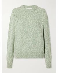 James Purdey & Sons - Mélange Wool And Cotton-Blend Sweater - Lyst