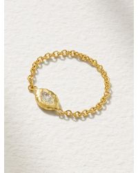 Octavia Elizabeth - Net Sustain Nesting Gem 18-Karat Diamond Ring - Lyst