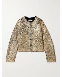 Ulla Johnson - Keira Brushed Coated Wool-Blend Cardigan - Lyst