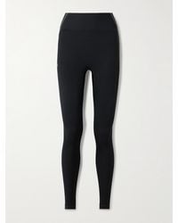 On Shoes - Studio Leggings Aus Geripptem Stretch-Material Mit Streifen - Lyst