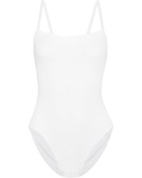 Eres Les Essentiels Aquarelle Badeanzug - Weiß