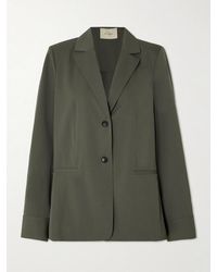 St. Agni - Paneled Wool-Blend Twill Blazer - Lyst