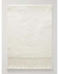 Gabriela Hearst - Blaine Fringed Silk And Cashmere-Blend Scarf - Lyst