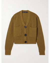 Proenza Schouler - Sofia Verkürzter Cardigan Aus Einer Baumwollmischung - Lyst