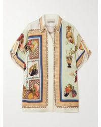 ALÉMAIS - Mercado Printed Linen Shirt - Lyst