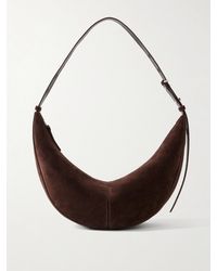 Proenza Schouler - Slide Paneled Suede Shoulder Bag - Lyst
