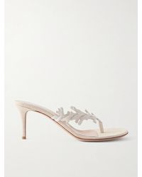 Gianvito Rossi - 70 Mules Aus Leder - Lyst