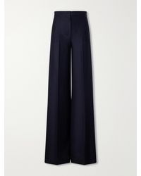Max Mara - Mxmpinza Cotton-Jersey Wide-Leg Pants - Lyst