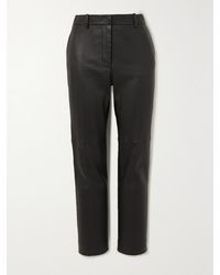 JOSEPH - Coleman Lederhose Mit Schmalem Bein - Lyst