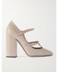 Dolce & Gabbana - Mary-Jane-Pumps Aus Lackleder - Lyst