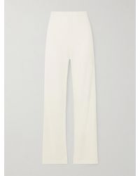 ÉTERNE - Cotton And Modal-Blend Jersey Straight-Leg Sweatpants - Lyst