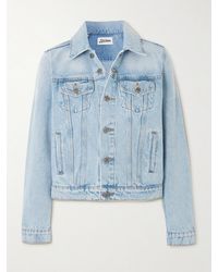 Jean Paul Gaultier - Printed Denim Jacket - Lyst
