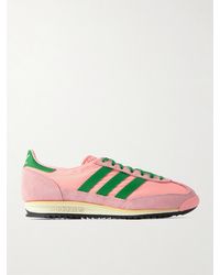 adidas Originals - Samba 72 Og Suede And Leather-Trimmed Canvas Sneakers - Lyst