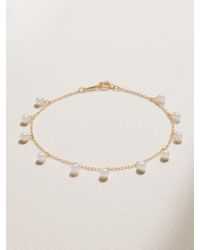 Mizuki - 14-Karat Pearl Bracelet - Lyst