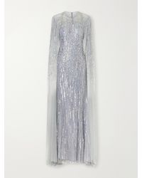 Jenny Packham - Cosmic Dust Sequin-Embellished Gown - Lyst