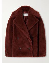 Max Mara - Malcuno Alpaca, Virgin Wool And Silk-Blend Coat - Lyst