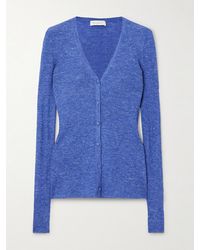Gabriela Hearst - Aiste Ribbed Cashmere, Silk And Hemp-Blend Cardigan - Lyst